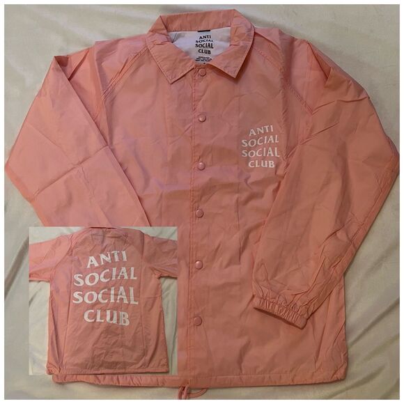 Anti Social Social Club ASSC Feel 4 U Coaches Jacket - Picture 1 of 8